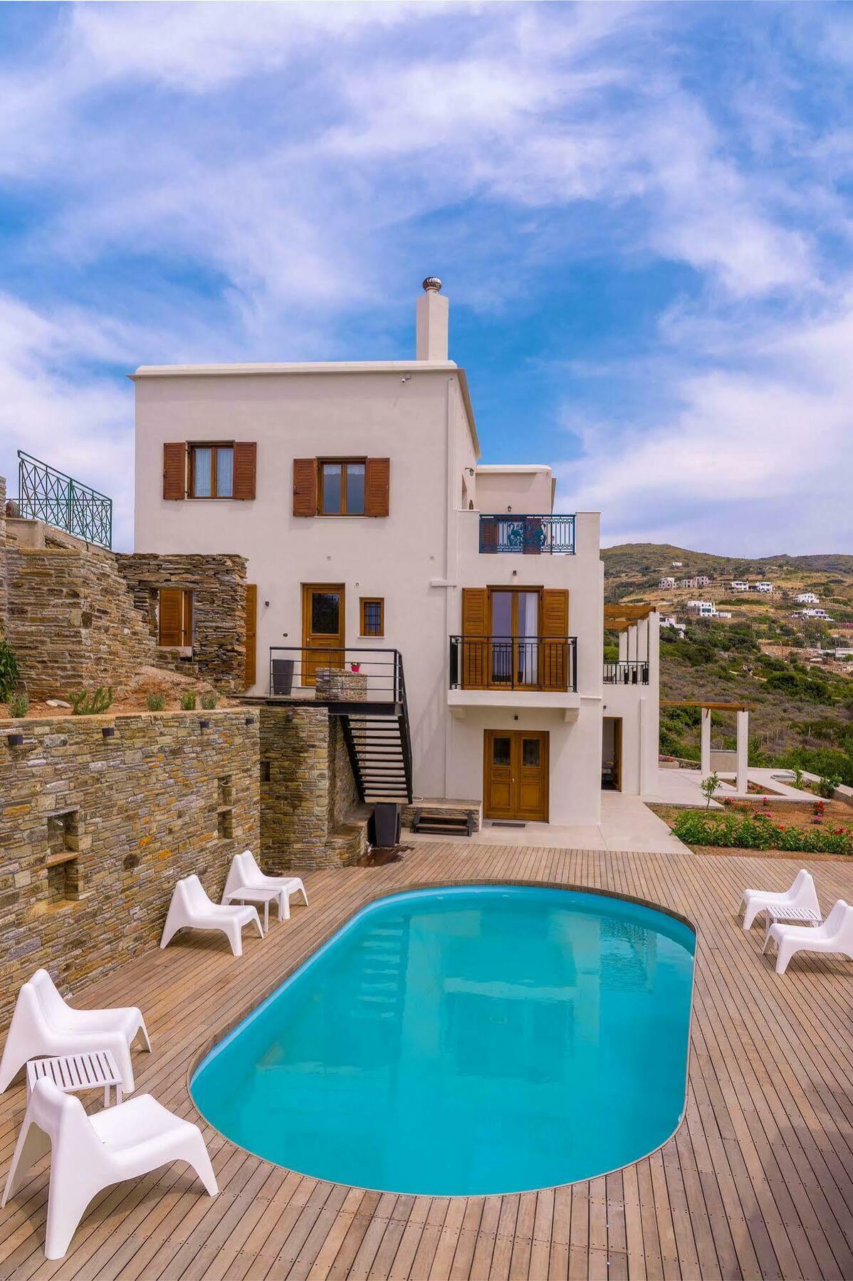 Belvedere Andros Batsi  Bagian luar foto